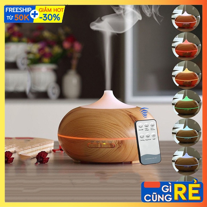 Máy Xông Tinh Dầu - Máy Tạo Ẩm Phun Sương - Khuếch Tán Tinh Dầu Đuổi Muỗi
