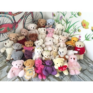 Set gấu bông teddy nhí 33 con