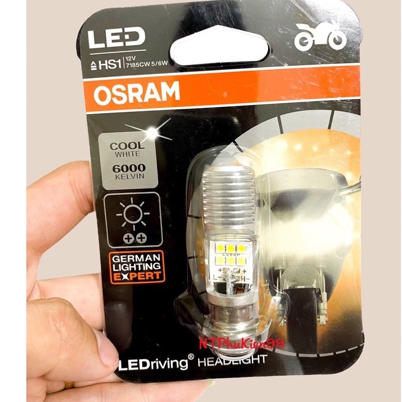 Đèn Led OSRAM Chân M5 Cho Dream, Wave Nhỏ, Cup…