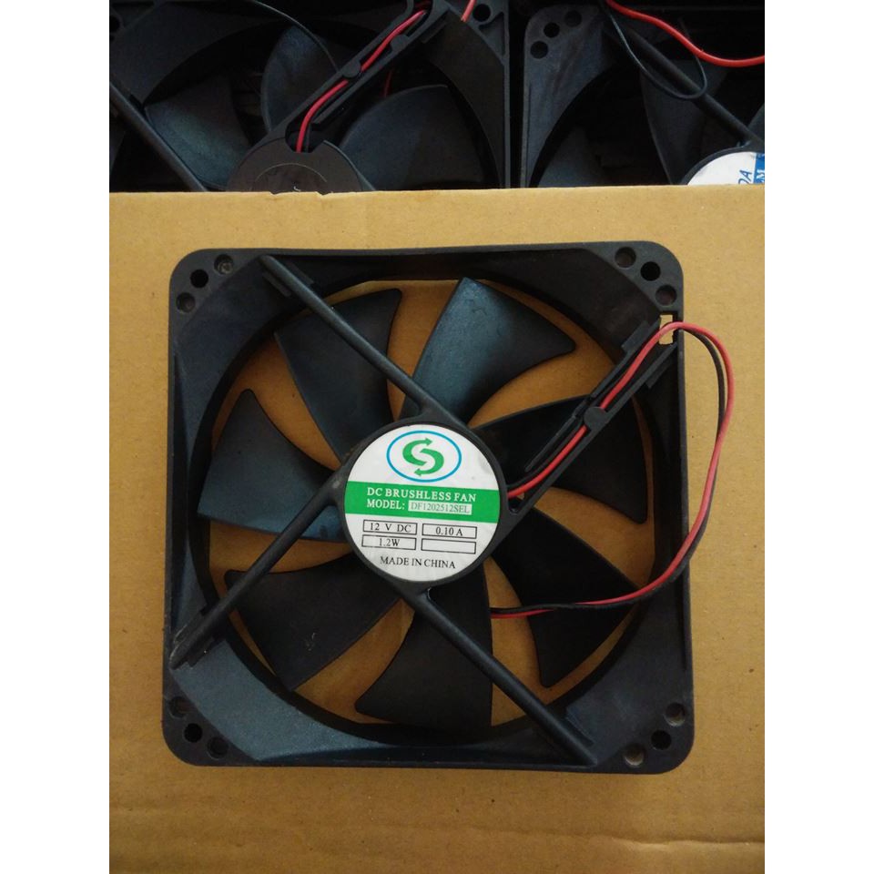 Quạt 12cm k led( quạt cũ)
