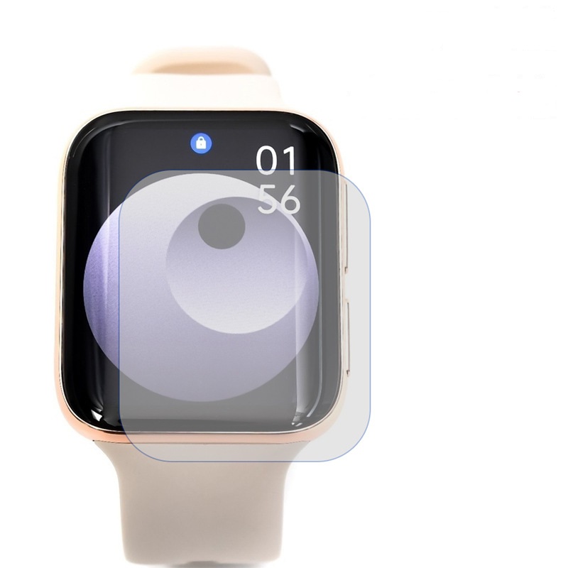 Set 3 Miếng Dán Tpu Bảo Vệ Màn Hình Cho Đồng Hồ Oppo Watch 41mm / 46mm