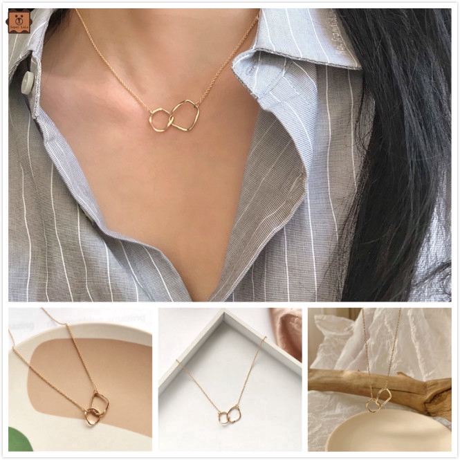 Dây chuyền mặt hình móc xích độc đáo thời trang cho nữ