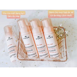 SỮA RỬA MẶT DẠNG BỌT NUXE VERY ROSE
