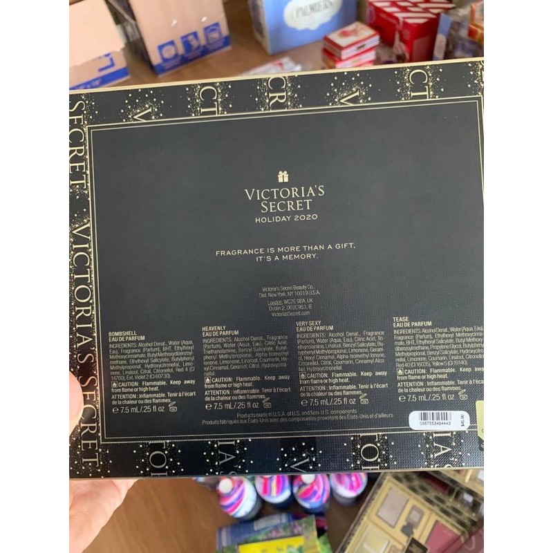 Gift Set 4 Chai Nước Hoa Mini Victoria’s Secret | Thế Giới Skin Care