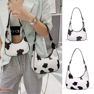 🛍️ Túi xách tay kẹp nách BÒ SỮA thời trang sành điệu 🐄 🐄