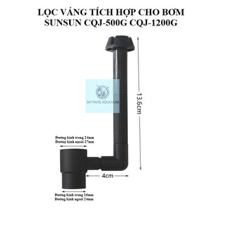 Lọc váng cho máy bơm Sunsun CQJ
