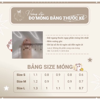 Mã 16 - Nailbox nơ hồng thạch