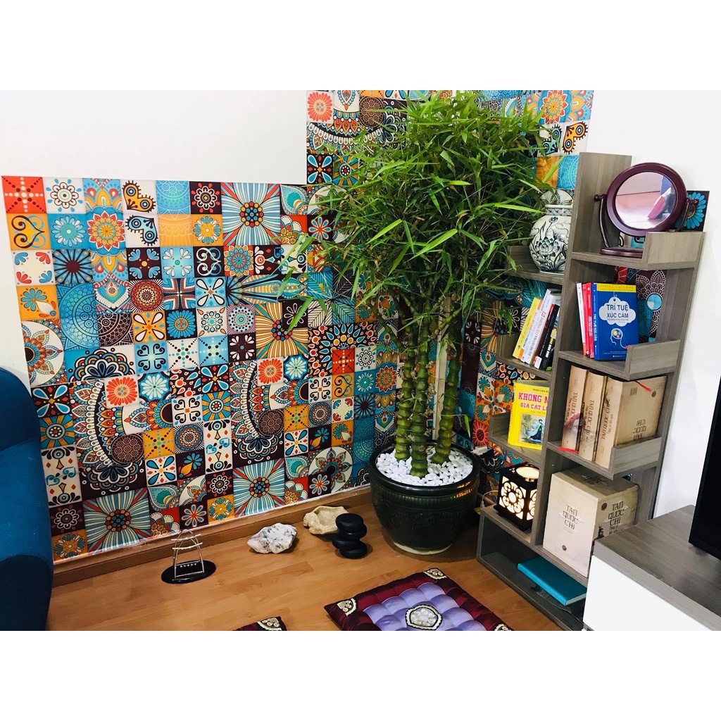 Giá Xưởng ⚡ Decal dán tường , decal gạch bông dán bếp set 40x60 cm Hàng Loại 1 | BigBuy360 - bigbuy360.vn