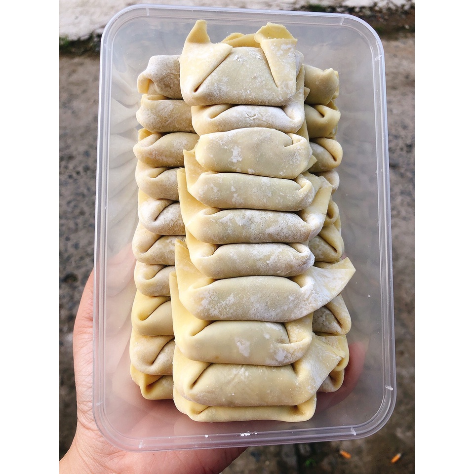 Hoành thánh tôm thit cuộn sẵn - Thực phẩm sạch cấp đông loại 1 - Tặng dầu ăn hoặc nước rửa chén đơn từ 200k