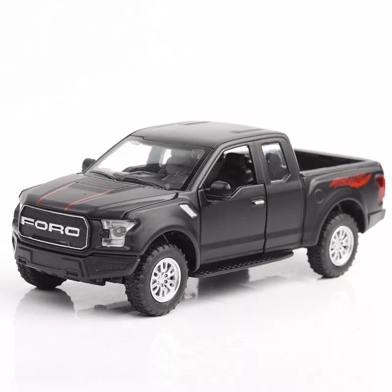 Mô hình đồ chơi ➤ XE FORD RANGER BÁN TẢI  ➤ Chất liệu kim loại, chạy cót, có âm nhạc (kích thước 17.5x6.7x6cm)