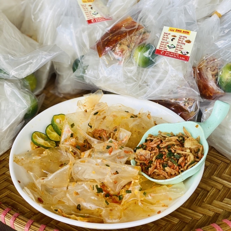 Bánh Tráng Trộn Tắc, Sa Tế - Muối Tôm Hành Phi