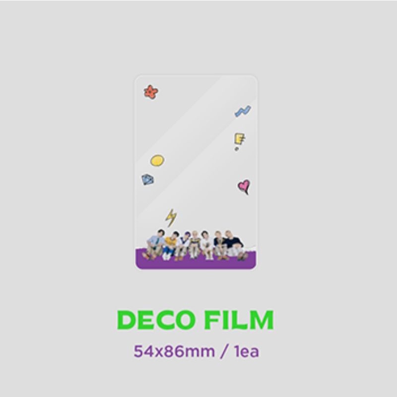 BTS DECO KIT | DECO FILM - TRANG TRÍ ẢNH BTS (KÈM SLEEVE + TOP LOADER)