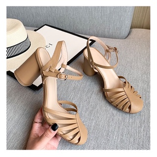 LiB - Sandal Cao Gót 7cm Dáng Rọ 766