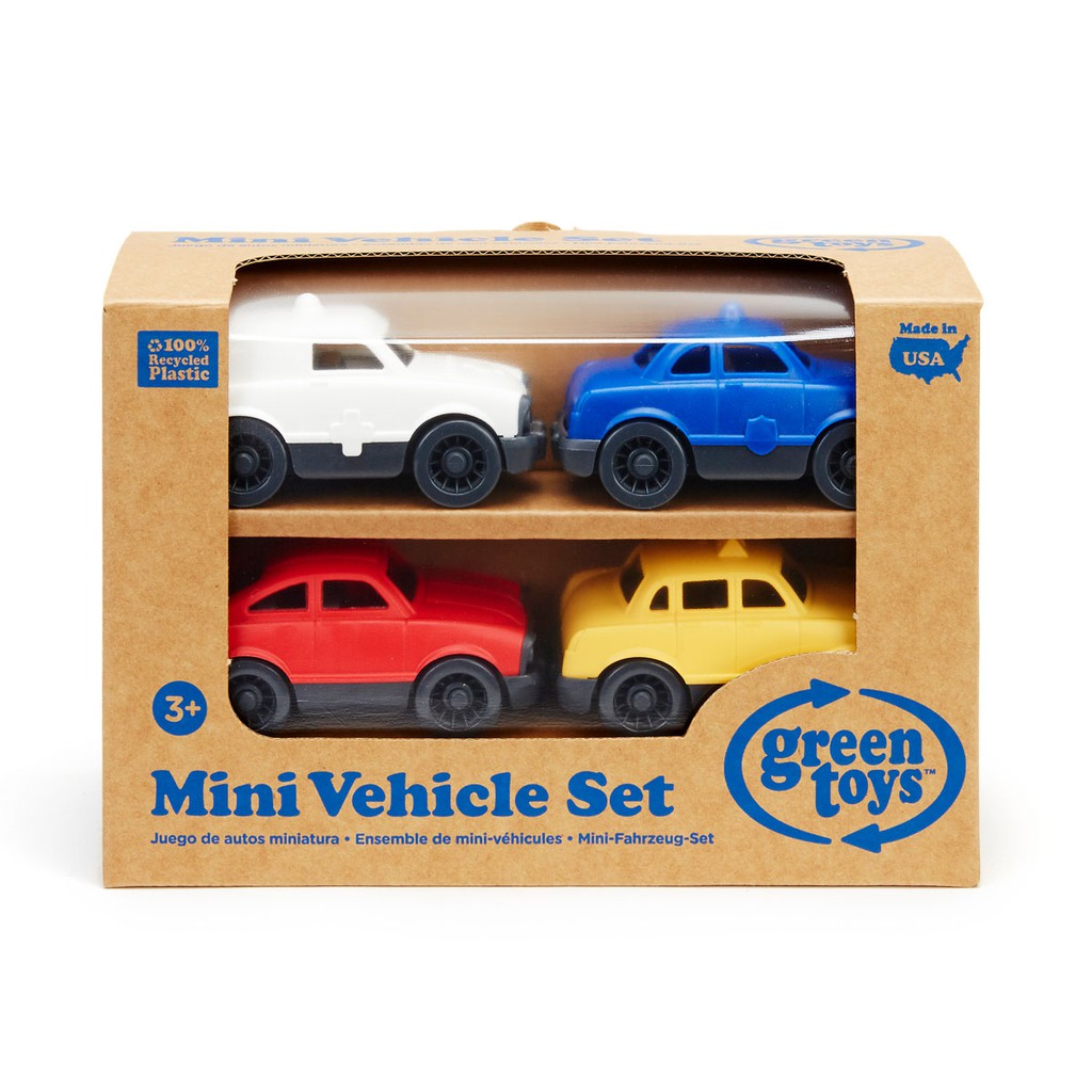 Bộ đồ chơi 4 xe hơi Green Toys