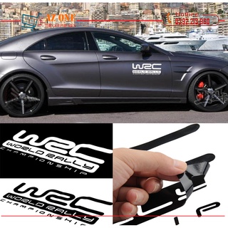 Logo decal tem xe thương hiệu WRC độc đáo