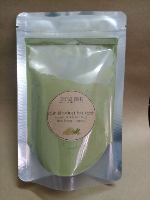 Bùn khoáng trà xanh [50g - 100g] (Nha Trang - Nhật) | BigBuy360 - bigbuy360.vn