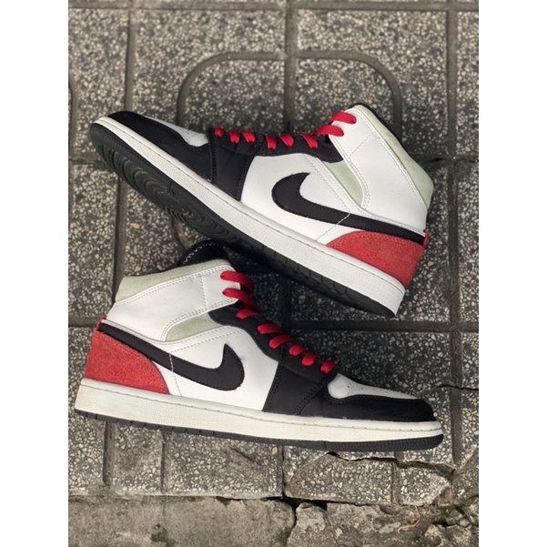 Giày Jordan 1 Mid SE Union Black Toe chính hãng