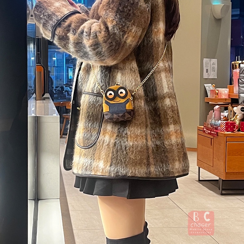 Túi Đeo Chéo Mini Hình Minions Xinh Xắn Đáng Yêu