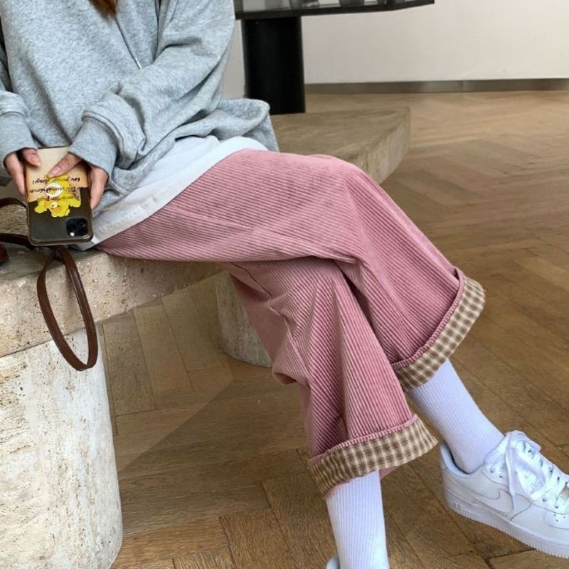 [ORDER](SẴN ĐEN S/ ĐEN XL) QUẦN NHUNG TĂM XẮN LAI CARO