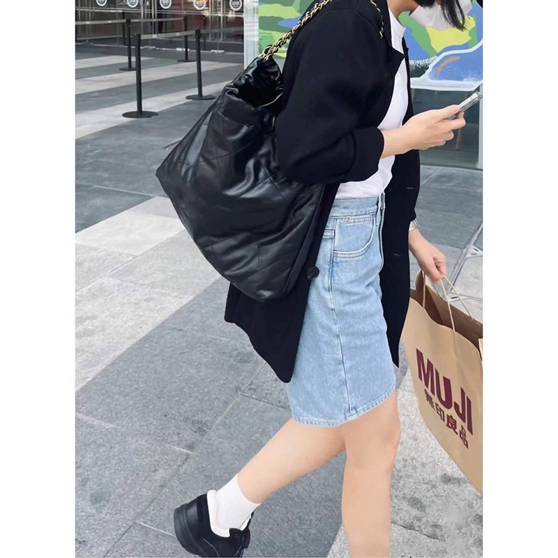 Túi Đeo Vai Hobo 2022 Sức Chứa Lớn Đính Đá Chất Lượng Cao 6-25
