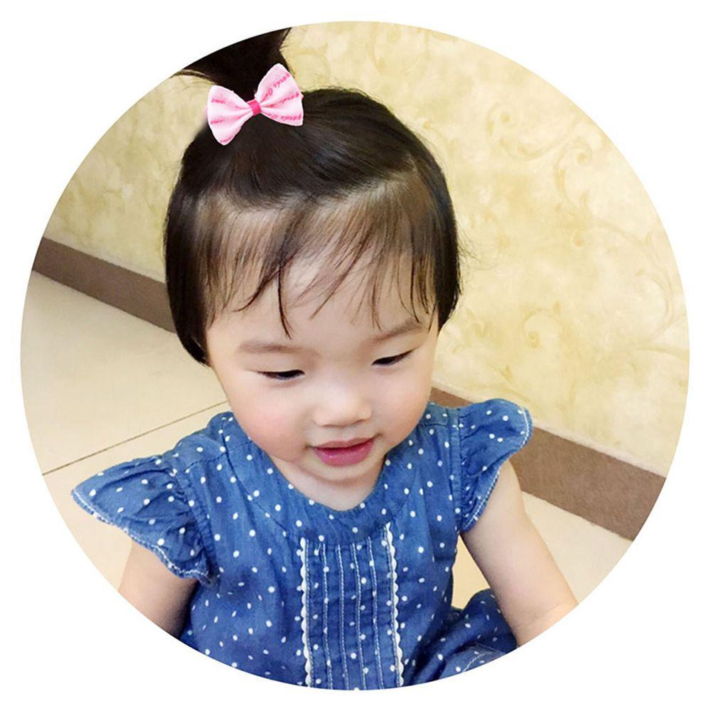 Dây Cột Tóc Đuôi Ngựa Có Nơ Giá Đỡ Cho Bé Gái