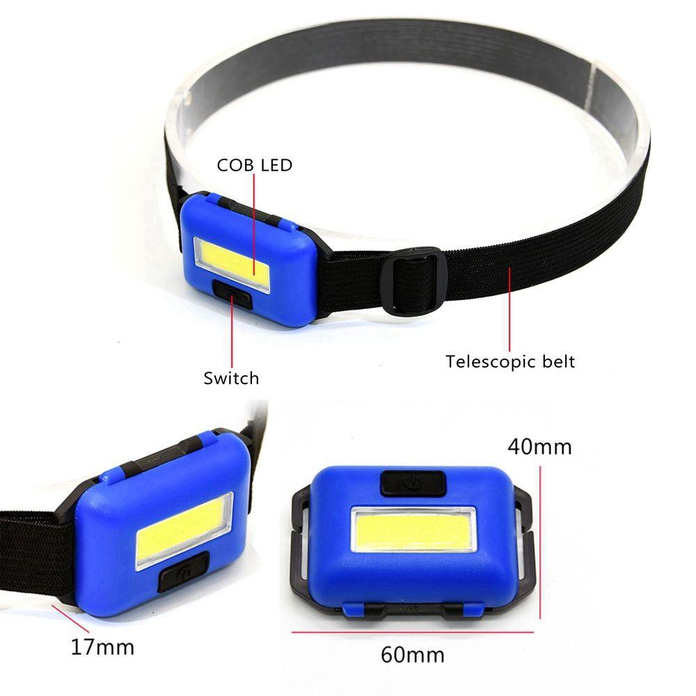 Đèn Pin LED COB Đeo Đầu Tiện Dụng Cho Các Hoạt Động Ngoài Trời