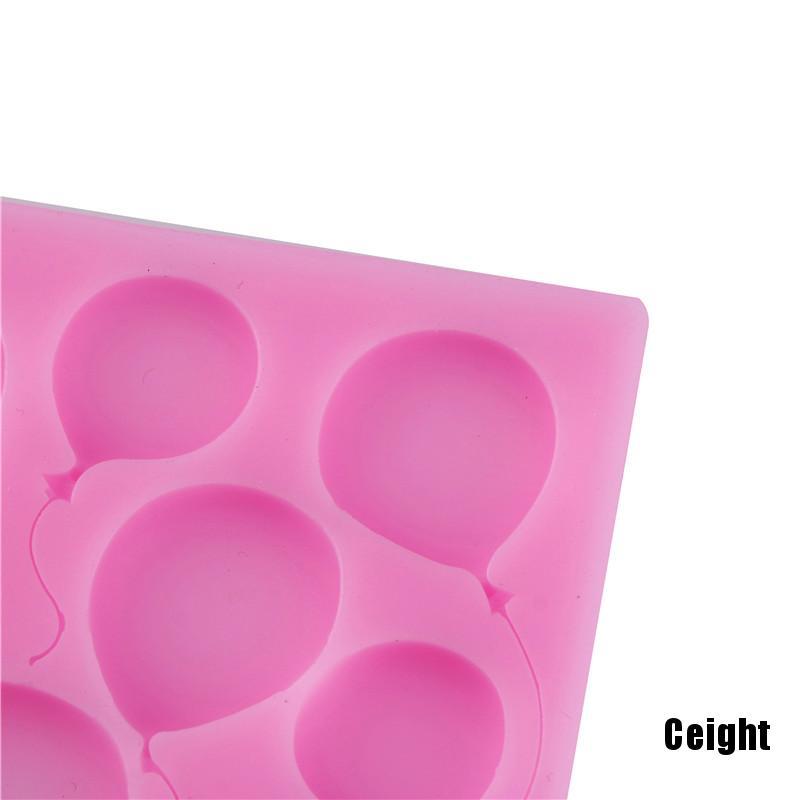 Khuôn Làm Bánh Chất Liệu Silicone Hình Bong Bóng 3D Dễ Thương