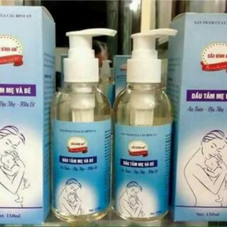 Dầu tắm hữu cơ  mẹ và bé cầu bình an