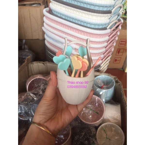 đĩa ăn hoa quả trái cây/sét 8dĩa