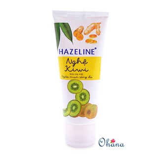 Sữa rửa mặt trắng da Hazeline Nghệ Kiwi 15g