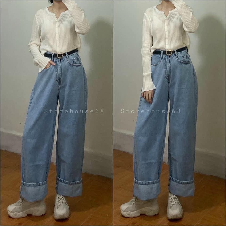 Quần ống rộng mã mới (M063)