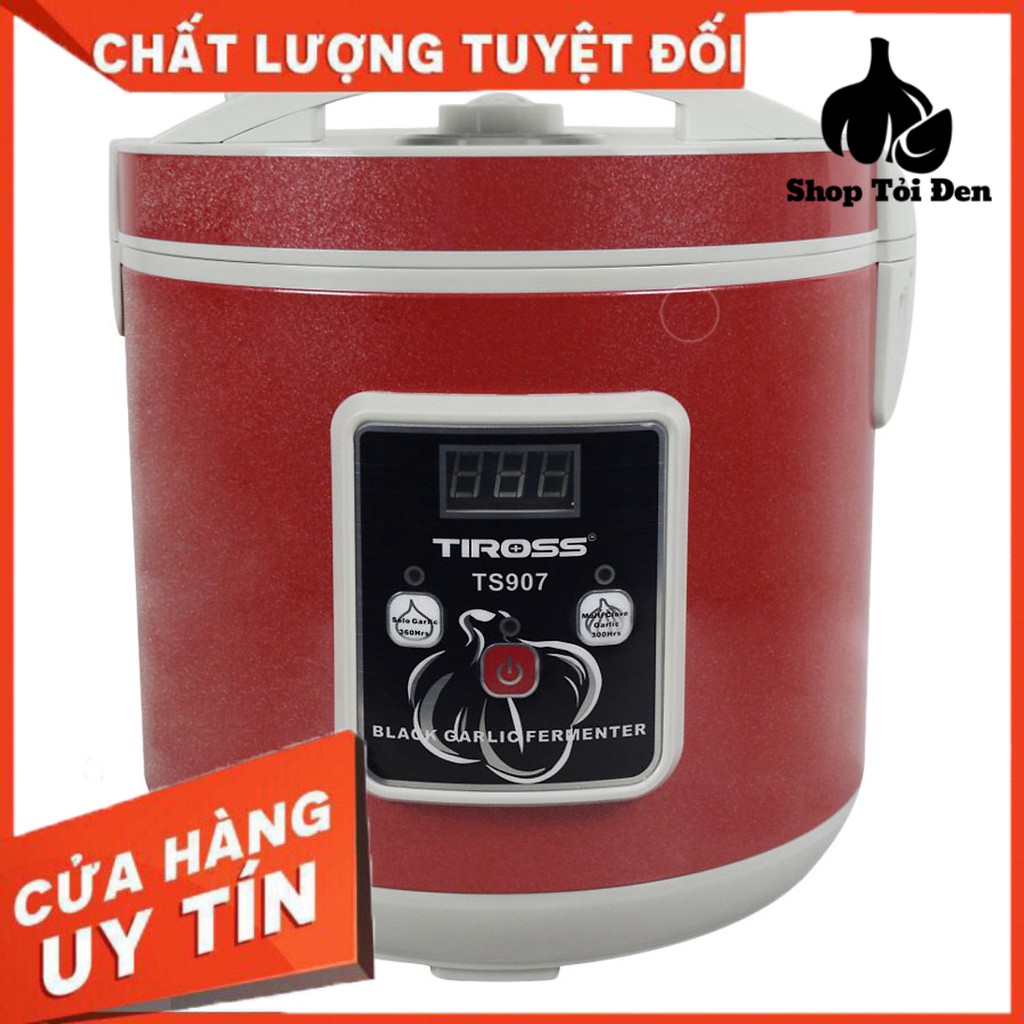 Nồi Làm Tỏi Đen,  Máy Làm Tỏi Đen TIROSS TS907 (90W) - Đỏ - Hàng chính hãng