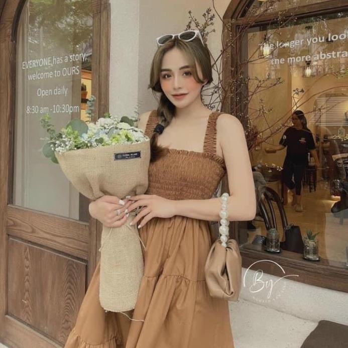 Set đồ nữ cá tính, set váy liền thân đi chơi sang chảnh mùa hè đẹp 8A00026 THVVN | BigBuy360 - bigbuy360.vn