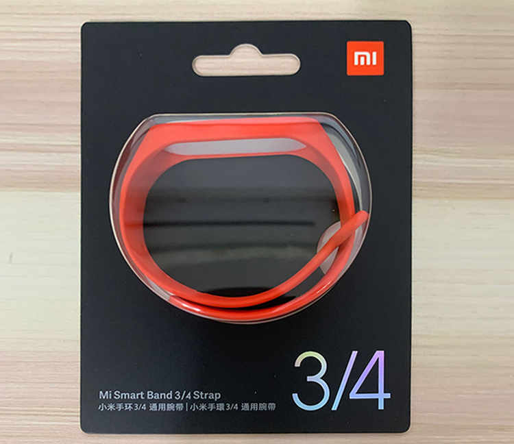 Dây Đeo Silicon Chống Thất Lạc Cho Đồng Hồ Thông Minh Xiaomi Miband 3 / 4 Generation Nfc Phiên Bản 34