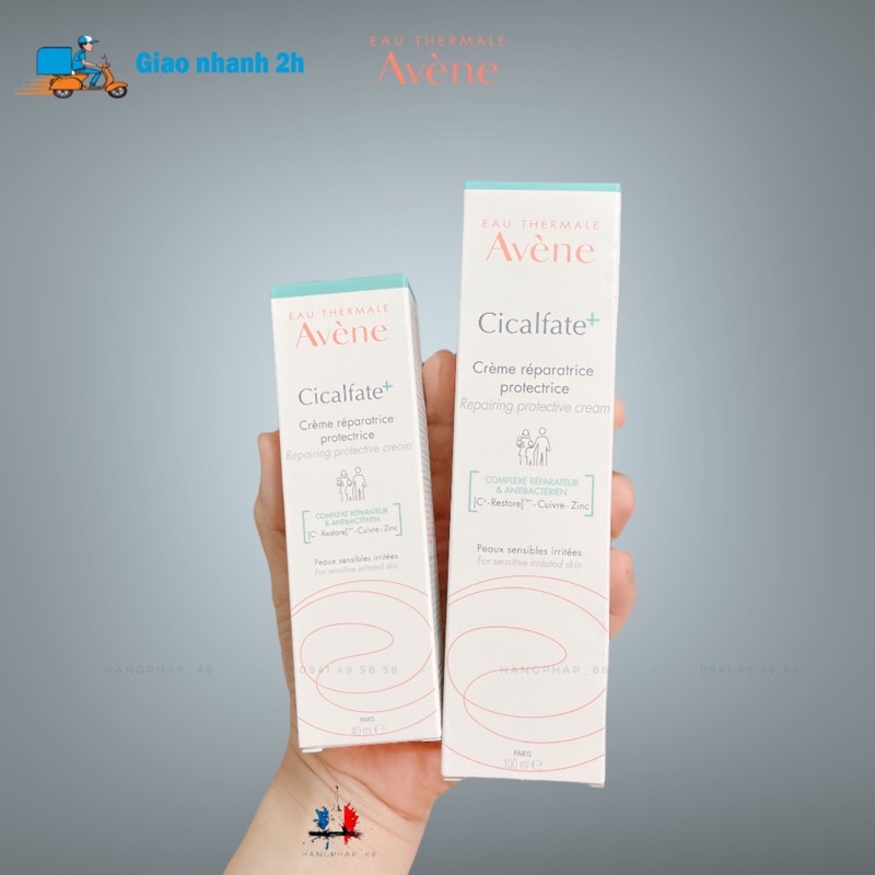 Kem Avene Cicalfate bôi sẹo thâm mẫu mới hiệu quả hơn gấp 2 lần