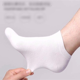 Tất Vớ Trơn Cổ Ngắn Nam Nữ Basic Kháng Khuẩn