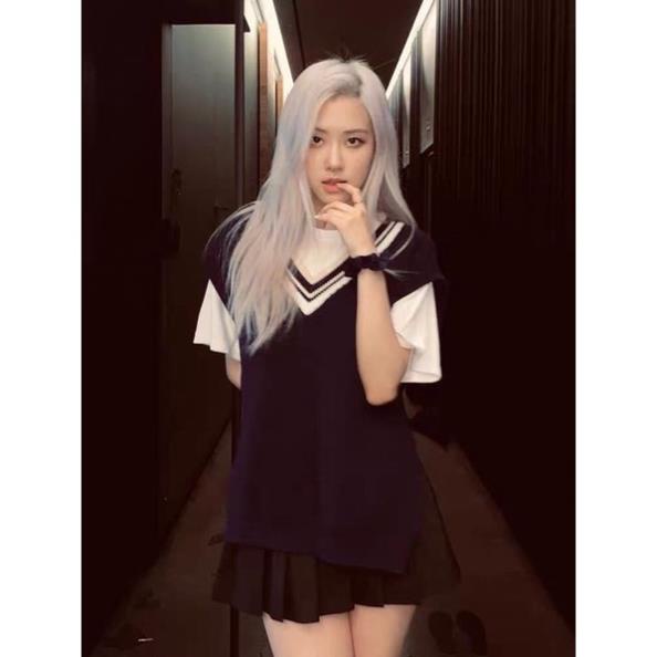 ÁO LEN GILE ROSÉ BLACKPINK PHONG CÁCH HÀN QUỐC