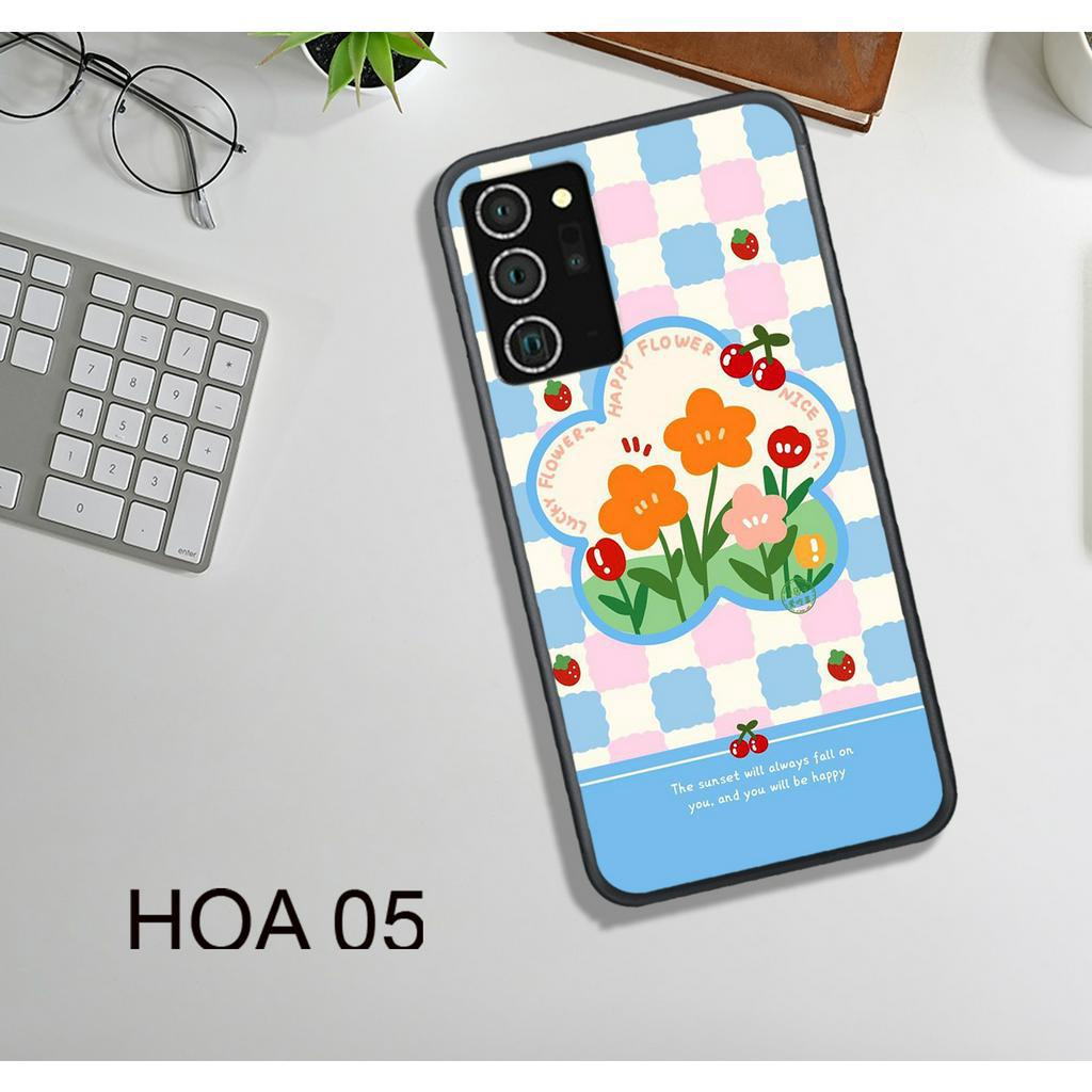 Ốp Lưng  Samsung S20 PLUS - S20 ULTRA - NOTE 20 - NOTE 20 ULTRA - NOTE 20 FF - S20 FE, In Hình HOA, Màu Sắc Bắt Mắt.
