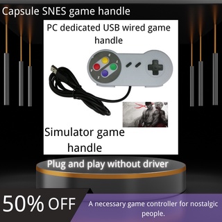 Weili capsule pc xử lý trò chơi usb kết nối trò chơi có dây xử lý snes xử lý trò chơi máy tính chỉ hỗ trợ pc hoài cổ trò chơi xử lý trò chơi xử lý trò c 1