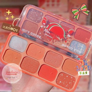 BẢNG PHẤN MẮT MILA COLOR 8 Ô