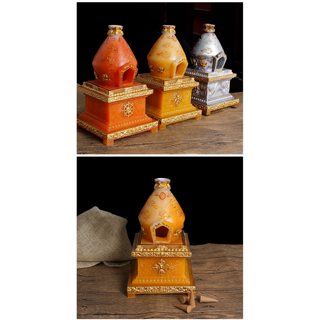 Lò cúng khói hương - pháp khí mật tông - Phật giáo Tây Tạng