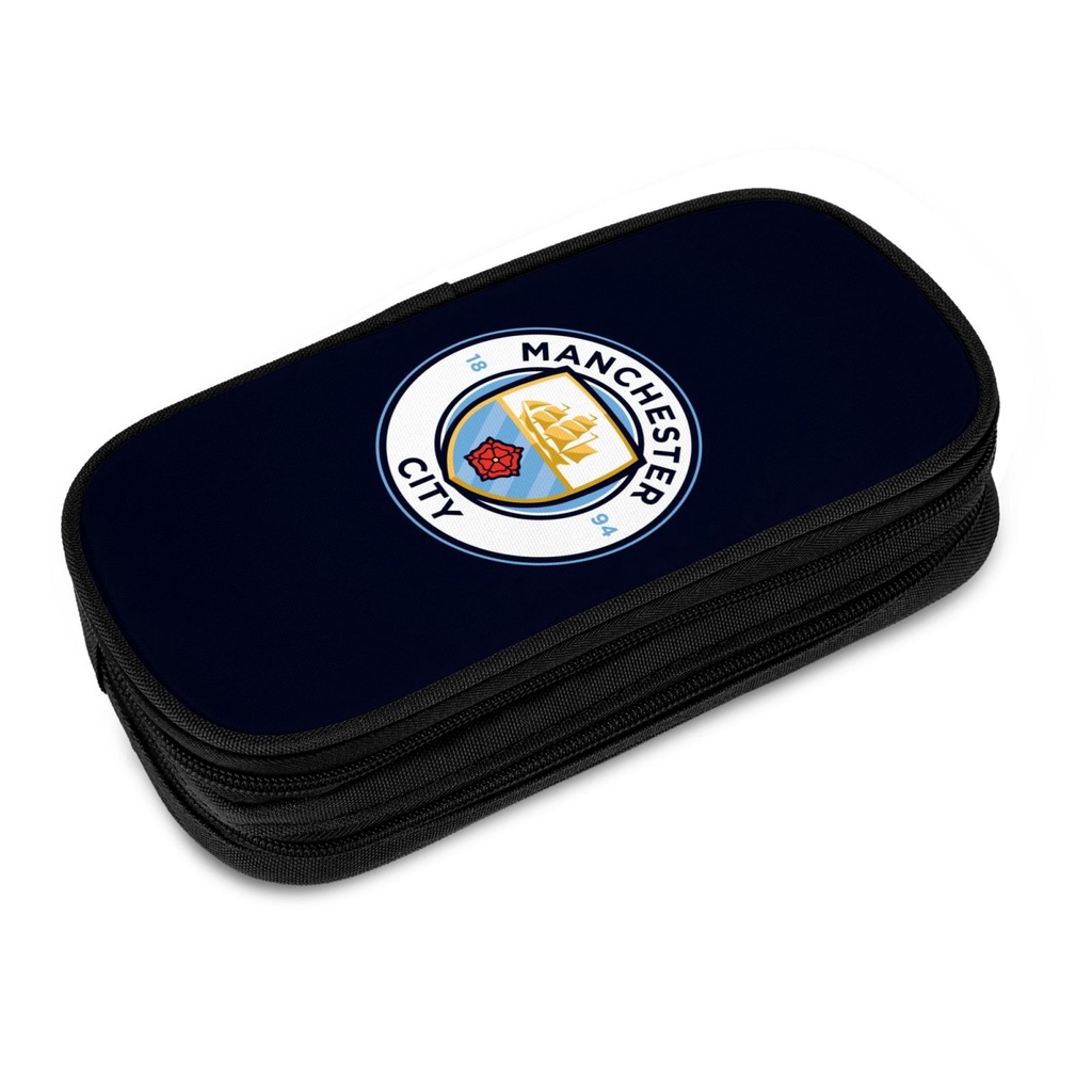 Túi Đựng Bút Họa Tiết Hoạt Hình Manchester City Fc Dành Cho Trẻ Em