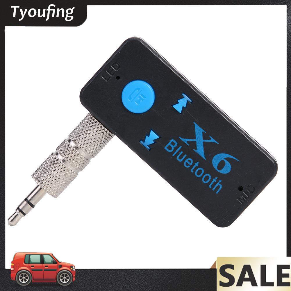 Bộ Thu Tín Hiệu Bluetooth 4.2 X6 Không Dây 3.5mm Hỗ Trợ Thẻ Tf