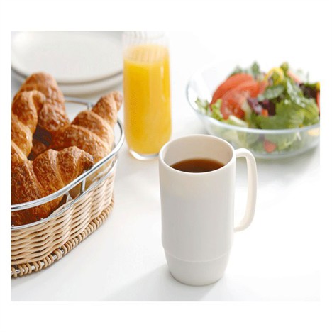 [Hỏa tốc HCM] Cốc nhựa uống nước Inomata màu trắng sữa - Hàng nội địa Nhật