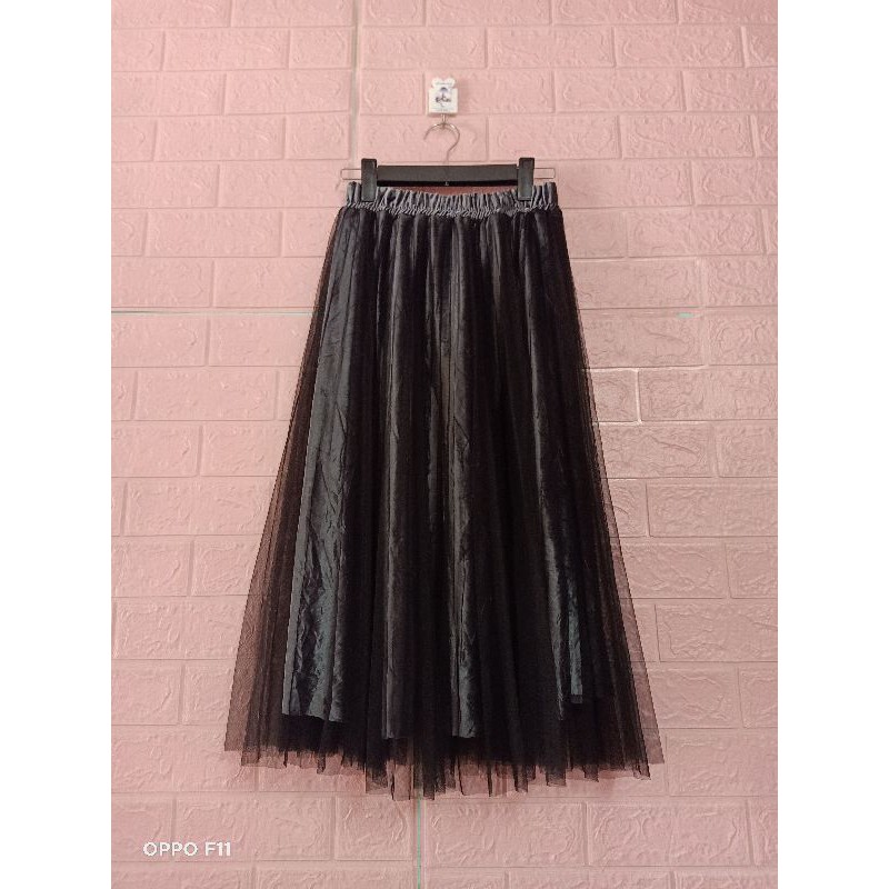 chân váy nhung phối lưới(xả kho) | BigBuy360 - bigbuy360.vn