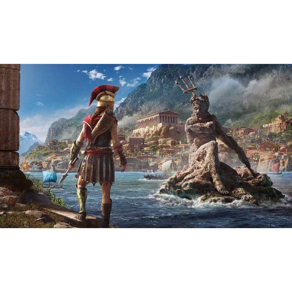 Đĩa game Ps4 assassin's creed odyssey