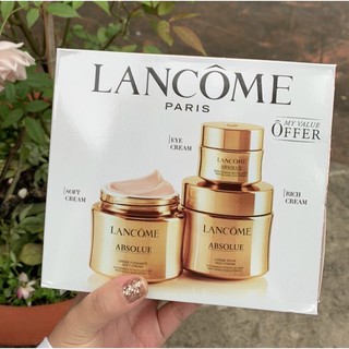 SET KEM DƯỠNG TÁI TẠO KHÔI PHỤC DA LANCÔME ABSOLUE RICH CREAM