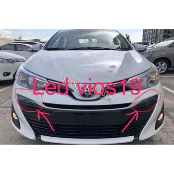 Đèn led gầm cản trước vios 2019 2020 - Led ĐỊnh Vị Ban Ngày Vios 2019 2020