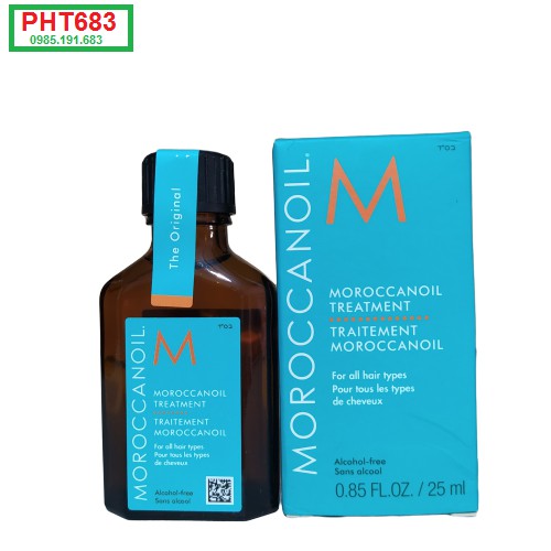 Tinh dầu dưỡng tóc Moroccanoil 25ml