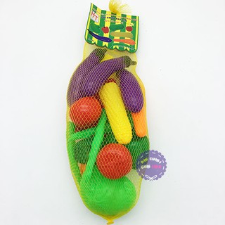 Bộ đồ chơi rau củ quả TÚI LƯỚI các loại bằng nhựa